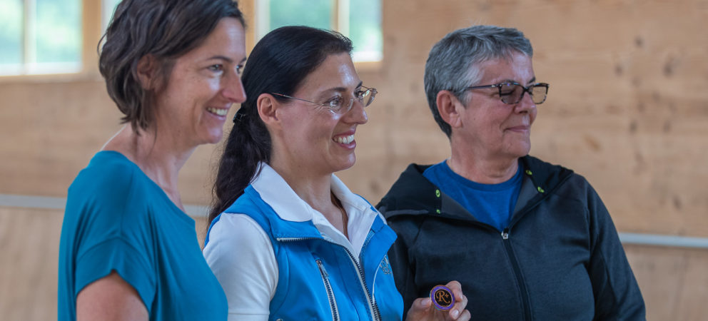 Anja Beran is being awarded the Change Makers Medal of Honour